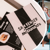 Sam Fender collaborated with McDonald's