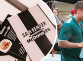 Sam Fender collaborated with McDonald's