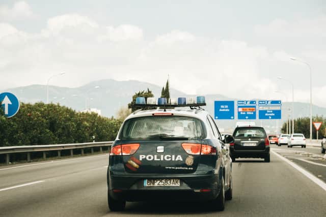 Spanish police can fine you if you’re using headphones or a Bluetooth headset while driving