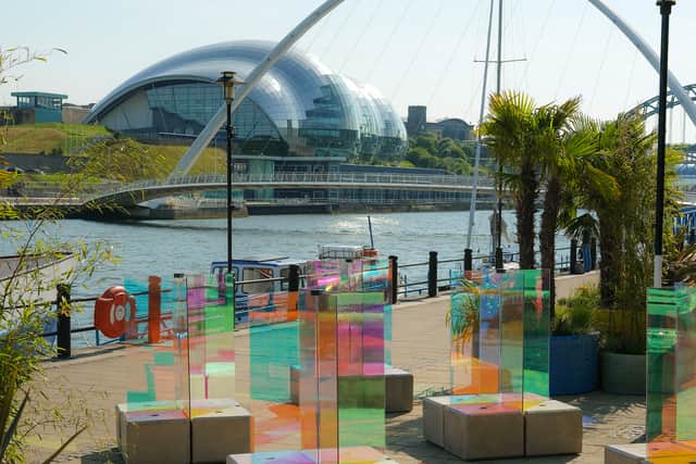 Temporary seating will come to the Quayside