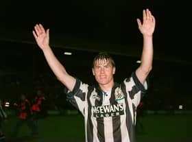 Newcastle United legend Rob Lee speaks exclusively to NewcastleWorld. (Ben Radford/ALLSPORT)