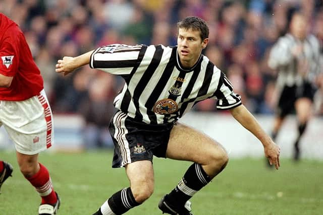 Newcastle United legend Rob Lee. (Photo credit: Mark Thompson /Allsport)