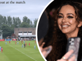 Jade Thirlwall took a trip to South Shields FC (Image: Instagram @jadethirlwall / Getty Images)