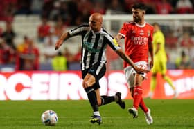 Newcastle United midfielder Jonjo Shelvey.  (Photo by Gualter Fatia/Getty Images)