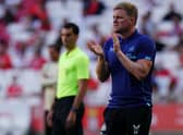 Newcastle United head coach Eddie Howe. (Photo by Gualter Fatia/Getty Images)