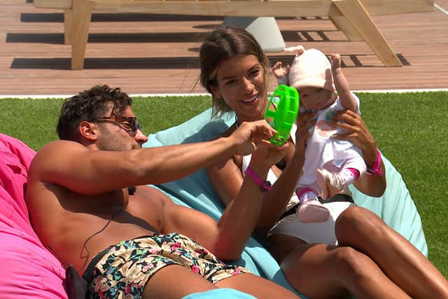 The babies were back for the parenting challenge. (Credit: ITV)