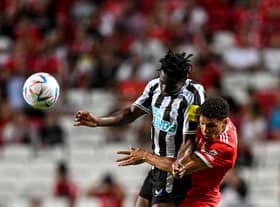 Newcastle United left-back Matty Bondswell. (Photo by PATRICIA DE MELO MOREIRA/AFP via Getty Images)