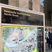 RMT strikes in Newcastle