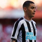 Newcastle United attacking midfielder Miguel Almiron.  
