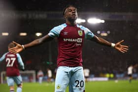 Burnley forward Maxwell Cornet. (Photo by Clive Brunskill/Getty Images)