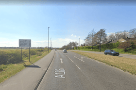 The collision happened on the A186 Earsdon Road westbound near the junction with Garden Terrace. (Image: Google Streetview)