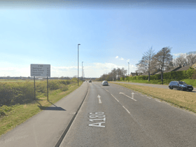 The collision happened on the A186 Earsdon Road westbound near the junction with Garden Terrace. (Image: Google Streetview)