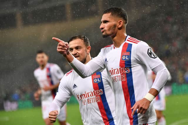 Leicester City are ready to move to Lyon’s Houssem Aouar if they sell James Maddison.