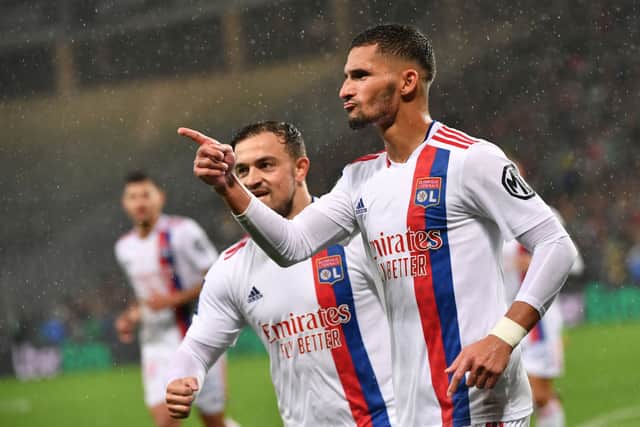 Leicester City are ready to move to Lyon’s Houssem Aouar if they sell James Maddison. 