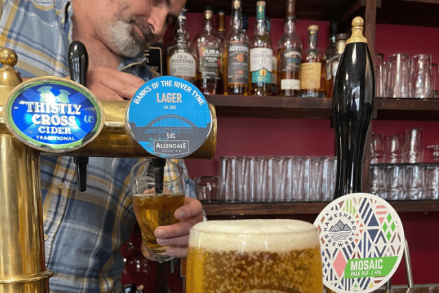 The lager is named after ‘Banks of the River Tyne'