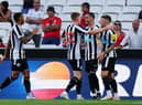 Where Newcastle United are predicted to finish in the 22-23 Premier League table. (Photo by Gualter Fatia/Getty Images)