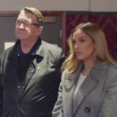 Reality TV star Vicky Pattinson with her dad John in Channel 4 documentary ‘Alcohol, Dad and Me’.