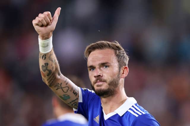 Newcastle United are bidding to sign James Maddison from Leicester City this summer. (Photo by George Wood/Getty Images)