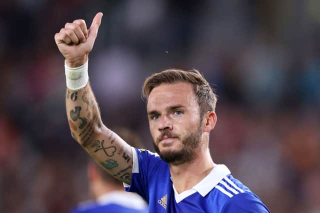 <p>Newcastle United are bidding to sign James Maddison from Leicester City this summer. (Photo by George Wood/Getty Images)</p>