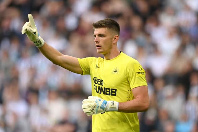 Newcastle United goalkeeper Nick Pope. (Photo by Stu Forster/Getty Images)