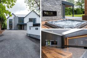 The house is on the market for just under £2 million.