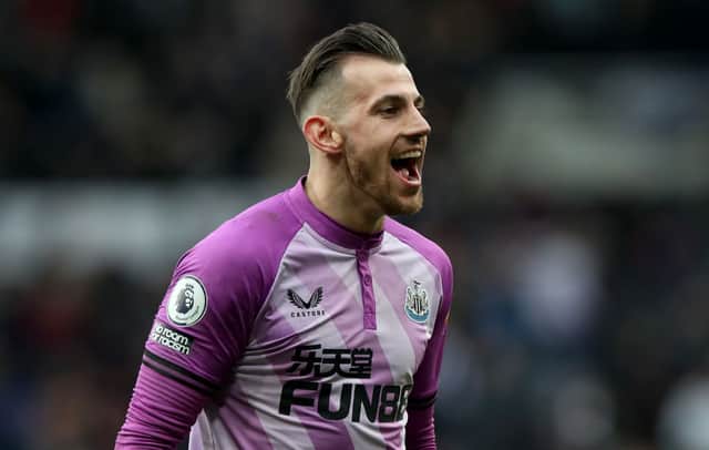 Newcastle United goalkeeper Martin Dubravka (Photo by Ian MacNicol/Getty Images)