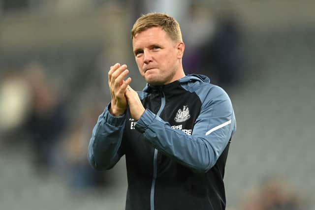 Newcastle United head coach Eddie Howe has signed a new contract. (Photo by Stu Forster/Getty Images)