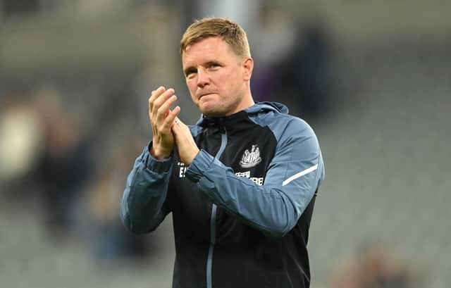Newcastle United head coach Eddie Howe has signed a new contract. (Photo by Stu Forster/Getty Images)