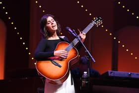 Katie Melua performs an intimate gig in Chelsea for the next instalment in the Prime Live Events series from Amazon Tickets at Cadogan Hall on July 25, 2017
