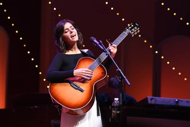 Katie Melua performs an intimate gig in Chelsea for the next instalment in the Prime Live Events series from Amazon Tickets at Cadogan Hall on July 25, 2017