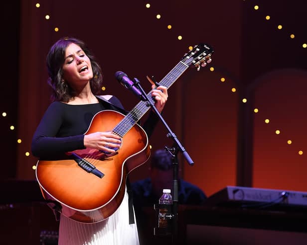 Katie Melua performs an intimate gig in Chelsea for the next instalment in the Prime Live Events series from Amazon Tickets at Cadogan Hall on July 25, 2017
