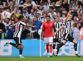 Newcastle United player ratings from the 2-0 win over Nottingham Forest. (Photo by Stu Forster/Getty Images)