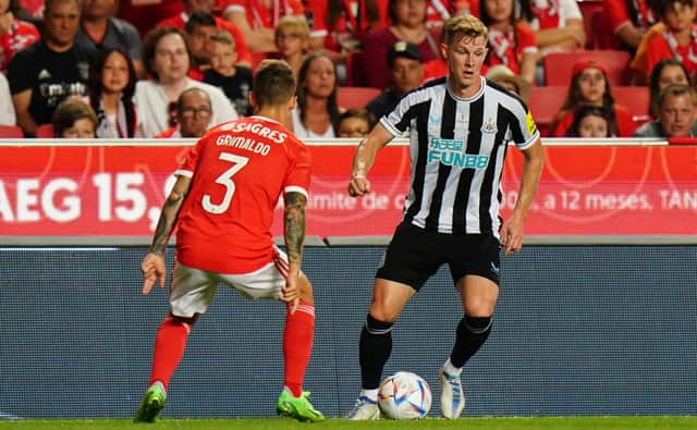 <p>Newcastle United right-back Emil Krafth. (Photo by Gualter Fatia/Getty Images)</p>