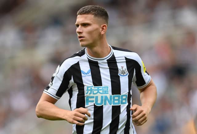 Newcastle United defender Sven Botman. (Photo by Stu Forster/Getty Images)