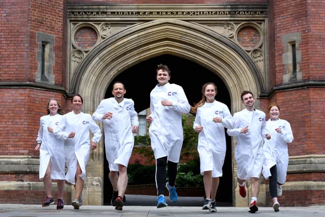 Researchers are hoping to raise £3,000 through the Great North Run