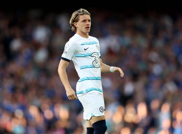 Conor Gallagher in action during Chelsea’s Premier League win at Everton (Photo by Catherine Ivill/Getty Images)