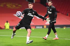 Newcastle United goalkeepers Karl Darlow and Martin Dubravka. (Photo by Stu Forster/Getty Images)
