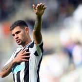 Newcastle United midfielder Bruno Guimaraes. (Photo by Stu Forster/Getty Images)