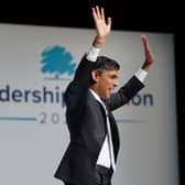 Rishi Sunak in Darlington on Tuesday night (Image: Getty Images)