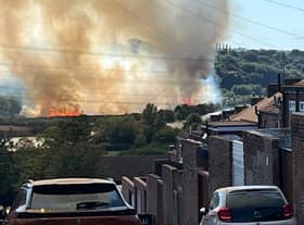 Ryton fire (Image: @grahambull67 Twitter)
