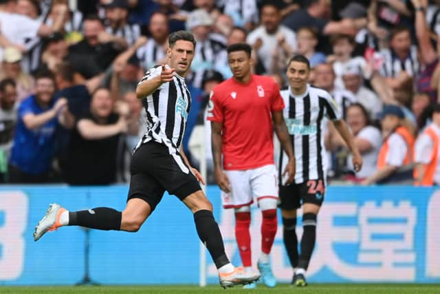 Newcastle United defender Fabian Schar. (Photo by Stu Forster/Getty Images)