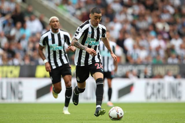 Newcastle United winger Miguel Almiron. (Photo by Jan Kruger/Getty Images)
