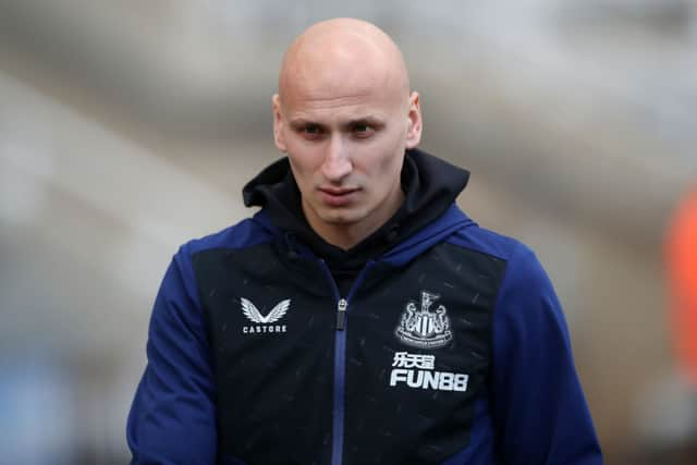 Newcastle United midfielder Jonjo Shelvey. (Photo by Ian MacNicol/Getty Images)