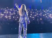 Sam Ryder singing Space Man at Eurovision 2022
