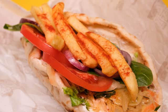 Gyros is one of the most popular Greek dishes