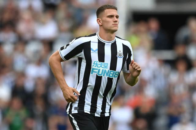 Newcastle United defender Sven Botman. (Photo by Stu Forster/Getty Images)