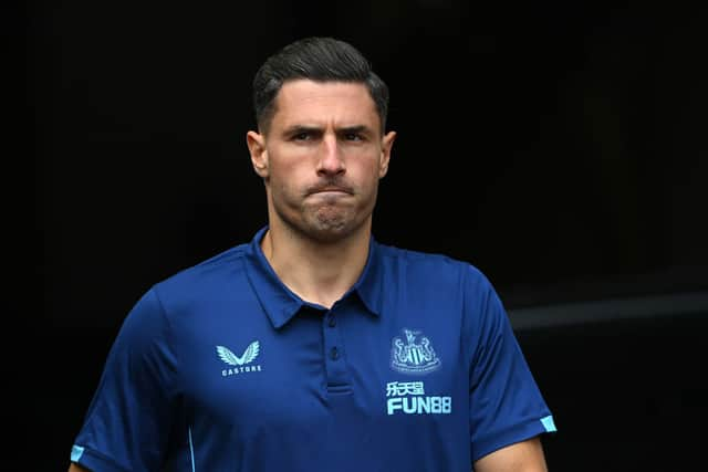 Newcastle United defender Fabian Schar. (Photo by Stu Forster/Getty Images)