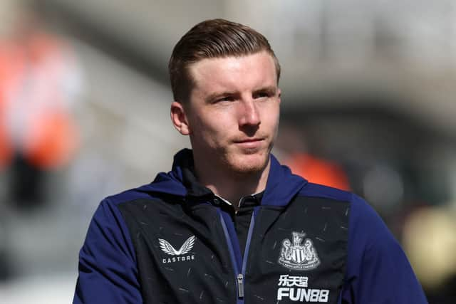 Newcastle United left-back Matt Targett isn’t in the squad to face Brighton. 