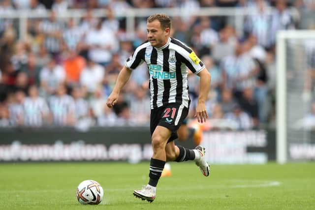 Newcastle United winger Ryan Fraser missed the 0-0 draw at Brighton and Hove Albion. 