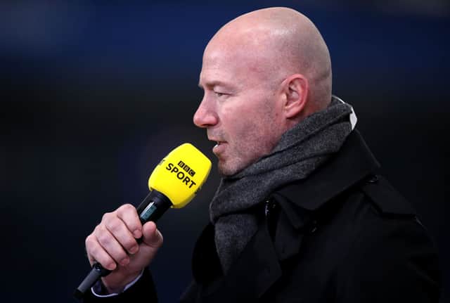 Newcastle United legend Alan Shearer. (Photo by Alex Pantling/Getty Images)